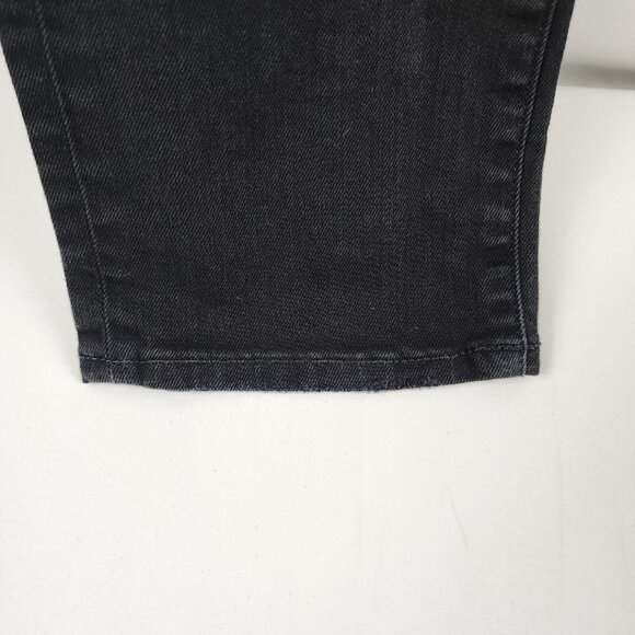 American Eagle Jeans Mens 32x35 Airflex +Black Distressed Stretch Denim - Picture 7 of 10